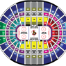 Canadian Tire Centre Senators Seating Map